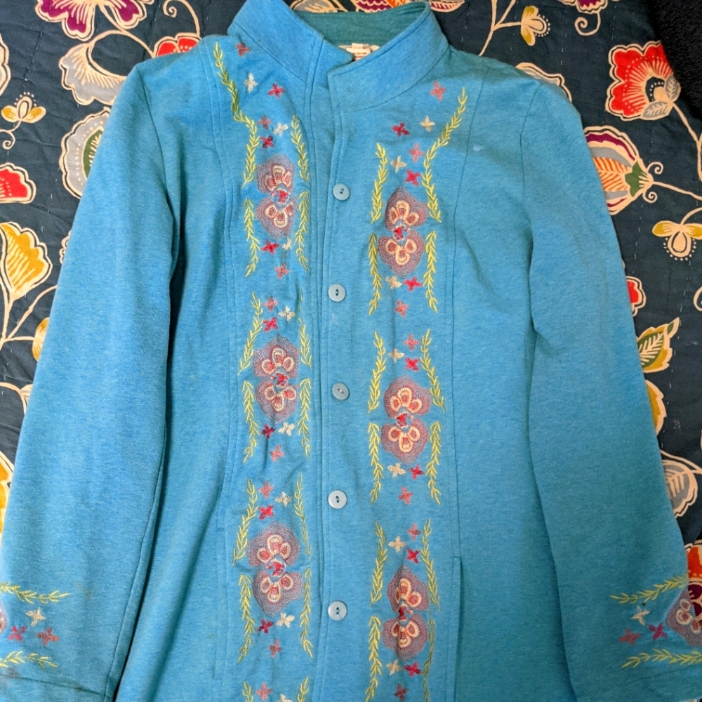 Gorgeous embroidered Sundance Coat